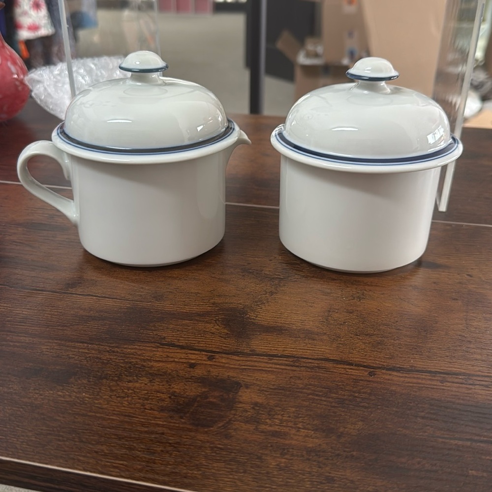 Dansk Bistro Sugar and Creamer set